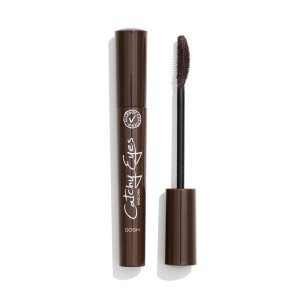 GOSH CATCHY EYES MASCARA спирала за мигли с ефект "Котешки поглед" Allergy Certified - BROWN