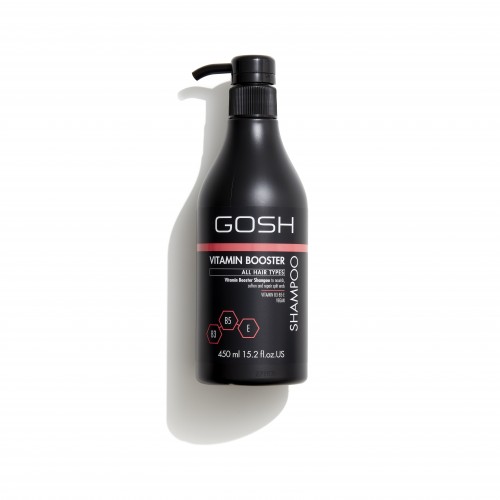 GOSH HAIR SHAMPOO VITAMIN BOOSTER,  шампоан за коса 450 ML, за всички типове коса, витаминна "бомба"