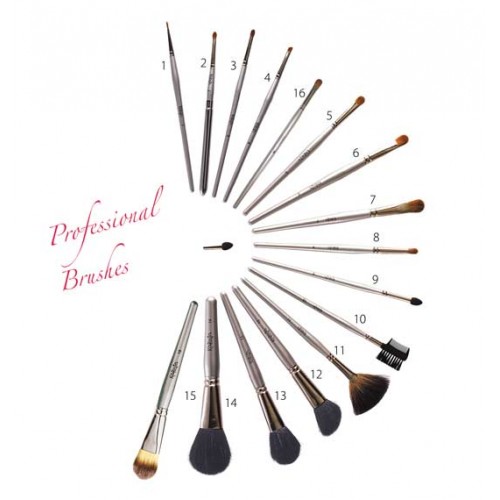 KARAJA PROFESSIONAL BRUSH SET, комплект от четки за грим